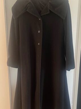 Black Wool Coat